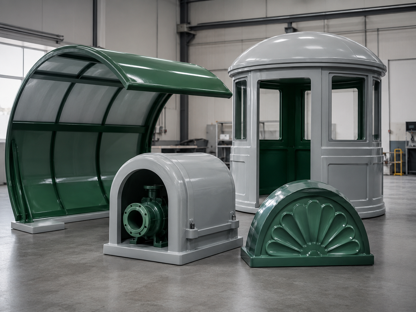 Custom moulded GRP products